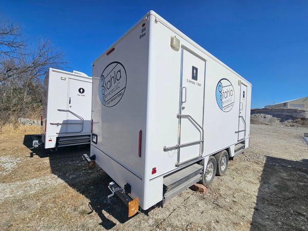 8-Stall Restroom Trailer | JAG 2016 | 4 Season Package