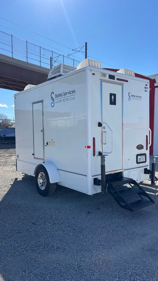 4-Stall Restroom Trailer | JAG 2019 | 4 Season Package
