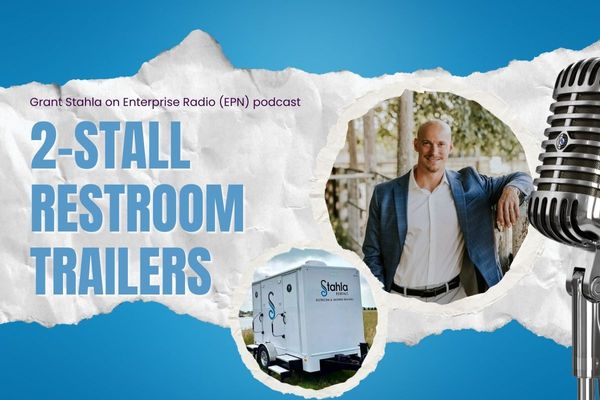 Stahla Services Featured on Enterprise Radio: Unpacking Our 2-Stall Restroom Trailers
