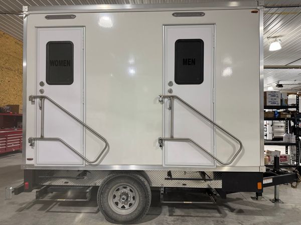 2-Stall Restroom Trailer | Lang 2025
