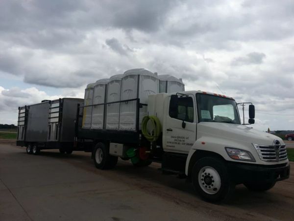 Portable Restroom Trailer Delivery Process