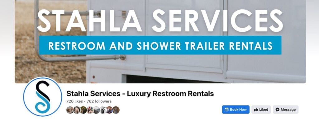Stahla Services offers luxury restroom and shower trailer rentals.